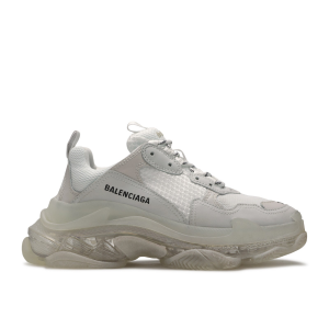 BALENCIAGA TRIPLE S "WHITE CLEAR SOLE"