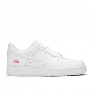SUPREME X AIR FORCE 1 LOW "BOX LOGO - WHITE"