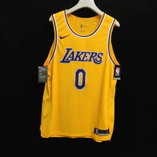 Player Version Embroidered Lakers 0