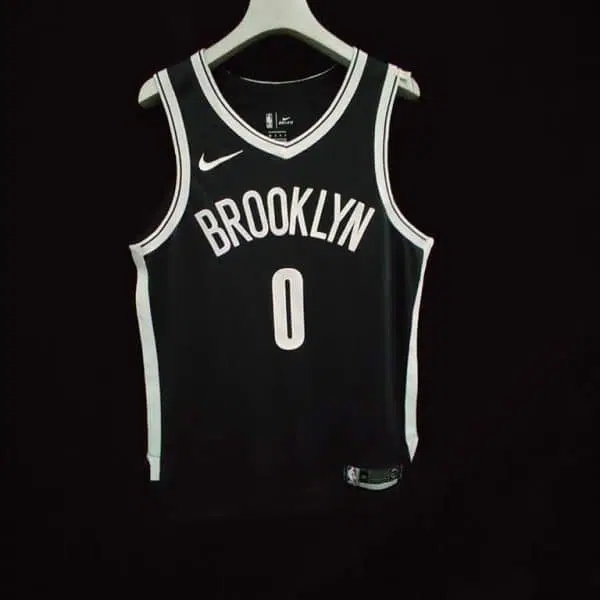 Player Version Embroidered Brooklyn Nets 0