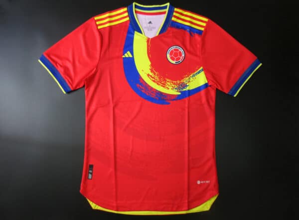 22/23 World Cup Player version Colombia National Team Football Jersey