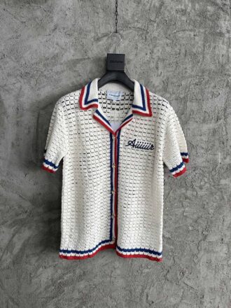 Casablanca Casa Tennis Club Short Sleeve Silk Shirt (15)