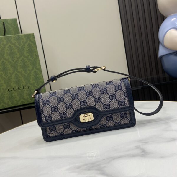 Gucci - GG Luce small Shoulder Bag Dark blue