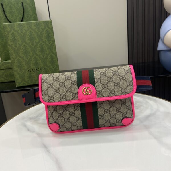 Gucci - Ophidia Gg Crossbody Bag Pink line