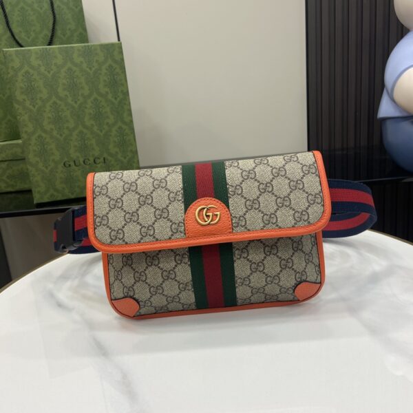 Gucci - Ophidia Gg Crossbody Bag Orange line