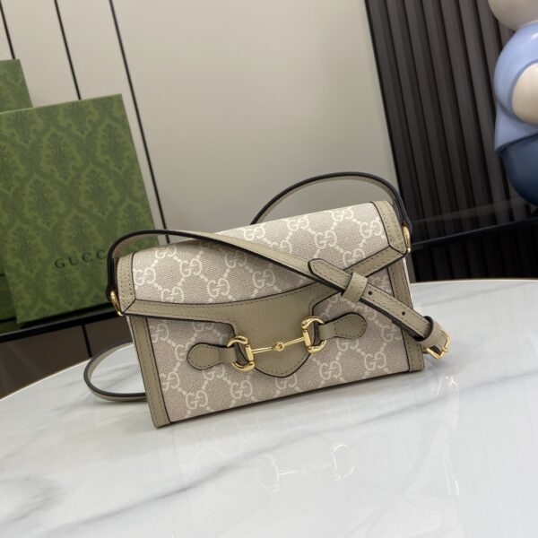 Gucci - GG small Bucket Shoulder Bag Beige line