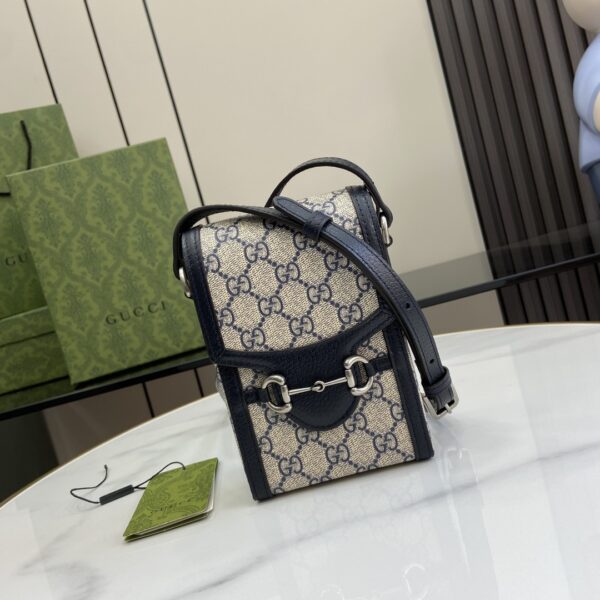 Gucci - Ophidia Gg Crossbody Bag Dark blue line