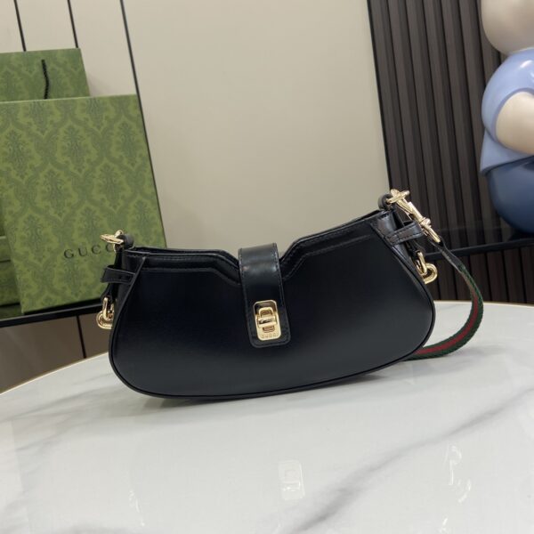 Gucci - GG Moon Side Mini Shoulder Bag Black