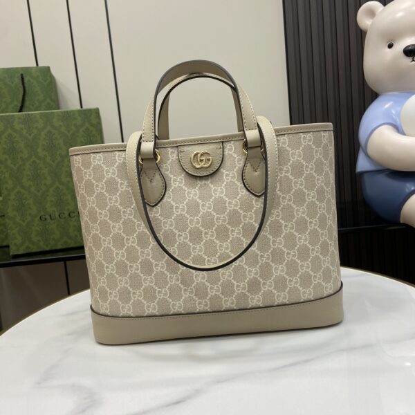 Gucci - Ophidia Medium Tote Bag light Beige