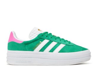 GAZELLE BOLD 'GREEN LUCID PINK'