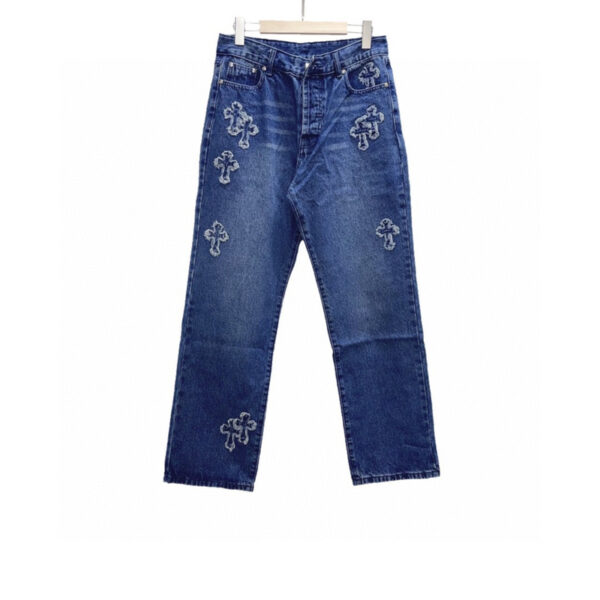 Chrome Hearts Denim Jeans – Jeans Crosses Design