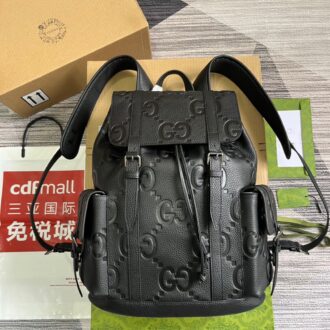 Gucci The Super Double G design makes a dazzling return in the 2023 Early Fall series Model: 625770 Size: 34*41*12cm Color: Black full leather