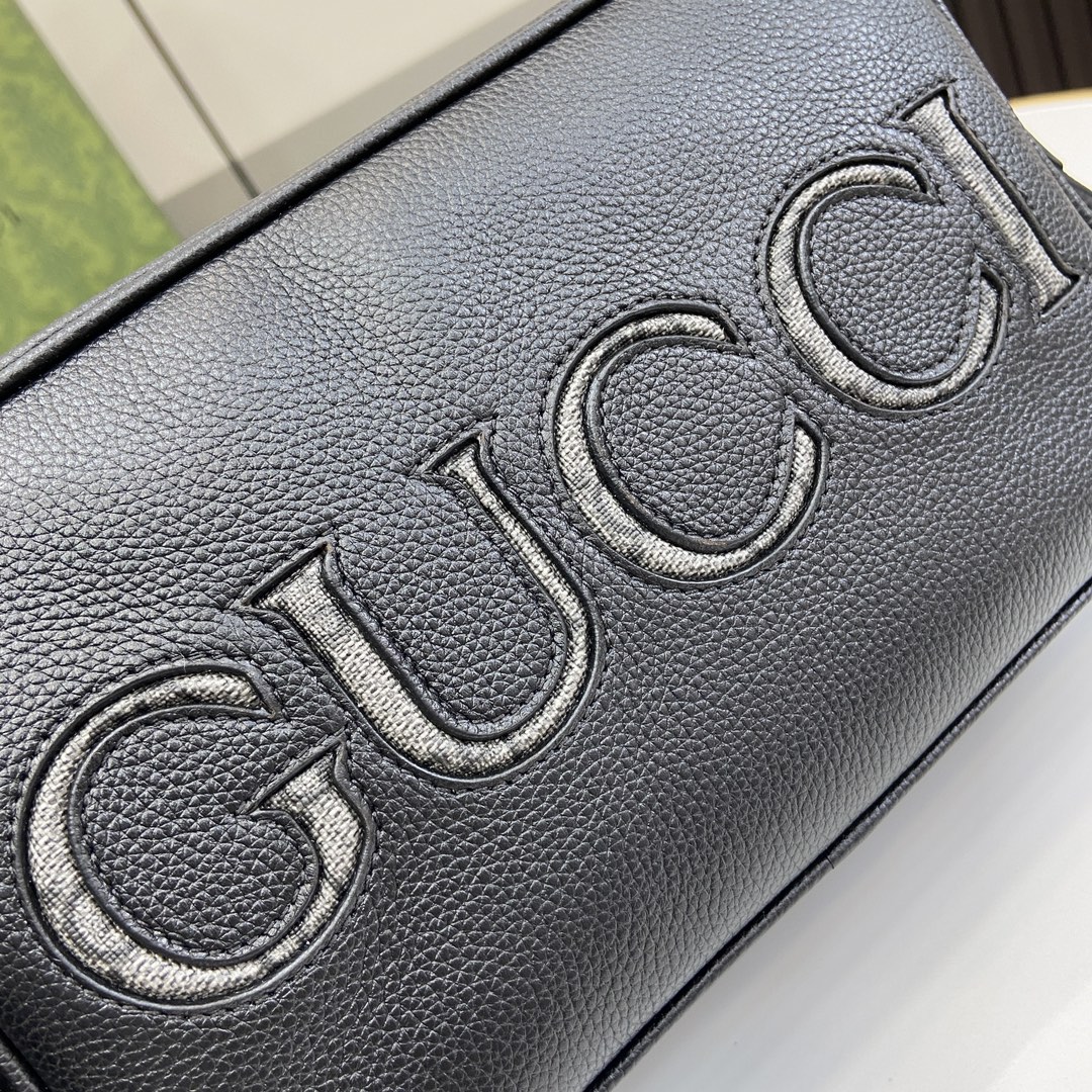 Gucci mini shoulder bag Model:768391. Size: 14 (L) x 23.5 (W) x 6 cm (D) Color: Black/Original Leather. Italian creation Weight: Approx. 0.378 kg - Image 6