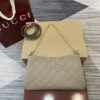 img_545dbde1_20241207_i1733577968_7015_0.jpg - Gucci Emblem series super mini handbag Model:815256. Size: 16.5 (length) x 10 (width) x 8cm (thickness) Color: Taupe Full Leather/Original Leather.