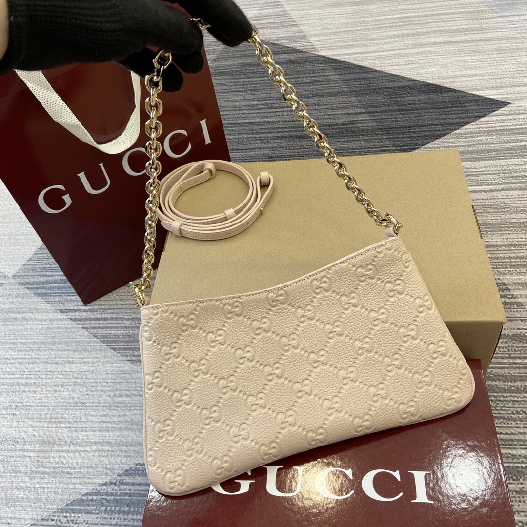 Gucci GG Emblem series small shoulder bag - Image 7