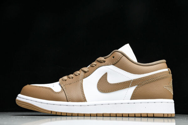 (CJ)WMNS Air Jordan 1 Low Archaeo Brown White