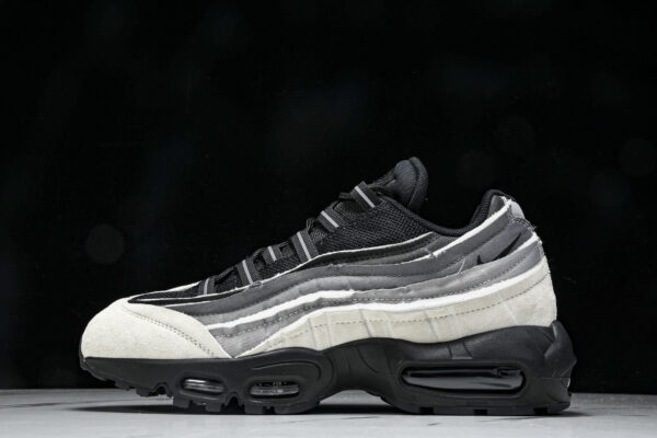 (GX original) NK Air Max 95 Comme Des Garcons Black Grey CDG Black Grey CU8