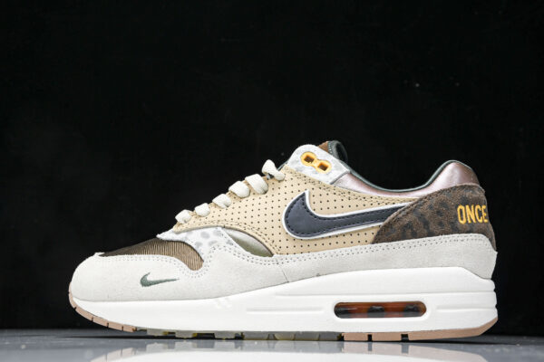 (OWF)NK Air Max 1 '87 Premium University of Oregon PE University of Oregon Tan HQ2640-200