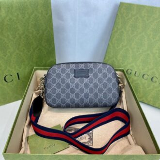 Gucci GG Black crossbody bag Model: 574886 -Size: 24*14*7cm