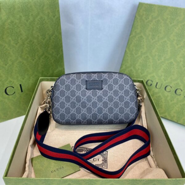 Gucci GG Black crossbody bag Model: 574886 -Size: 24*14*7cm