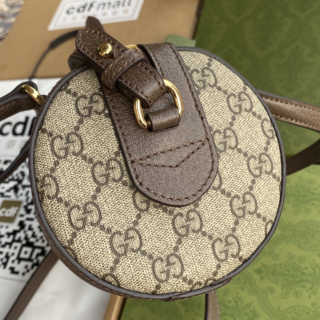 Gucci Ophidia series combines two iconic classic brand elements Model 602577, small size: 25.5 cm (width) x 14 cm (height) x 14 cm (depth - Image 5