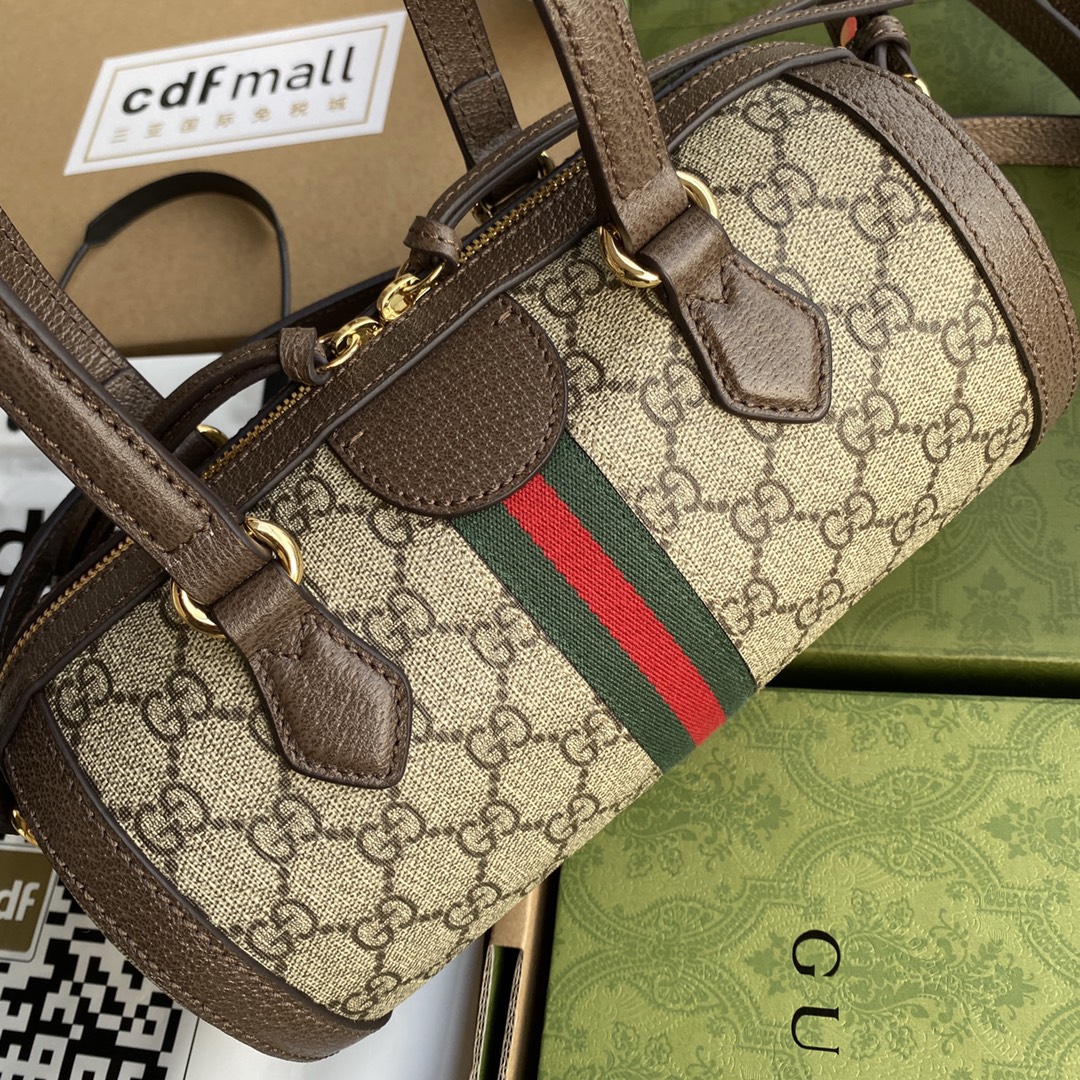 Gucci Ophidia series combines two iconic classic brand elements Model 602577, small size: 25.5 cm (width) x 14 cm (height) x 14 cm (depth - Image 4