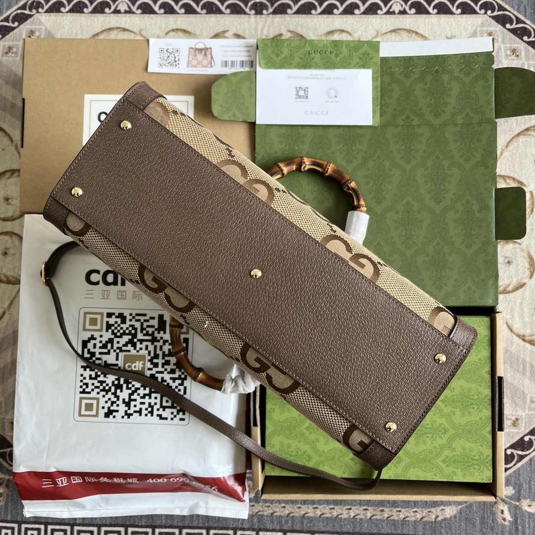 Gucci Diana mini Tote aus strukturiertem Leder Mini Size: 35 × 30 × 14 cm Model: 655658. - Image 7