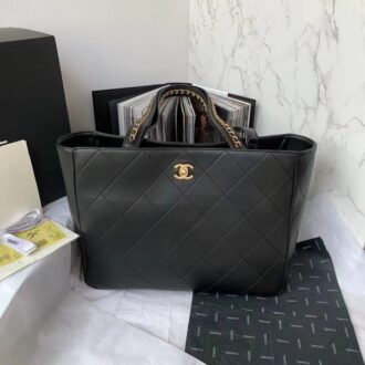CHANEL: 22K new shopping bag, diamond-shaped shopping bag Model number: AS3508 Size: 38/28/14