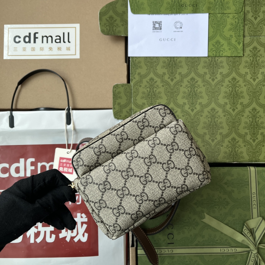 Gucci GG Supreme canvas BAG Model: 725654 Size: 15 × 19 × 8 cm. - Image 5