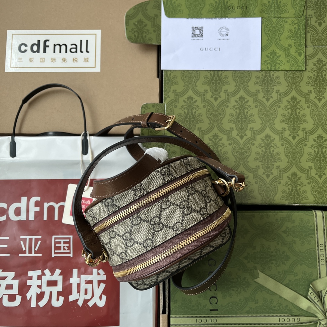 Gucci GG Supreme canvas BAG Model: 725654 Size: 15 × 19 × 8 cm. - Image 8