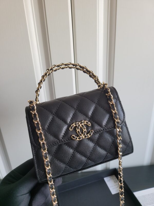 Chanel 23P litchi leather bags Model: 3237.