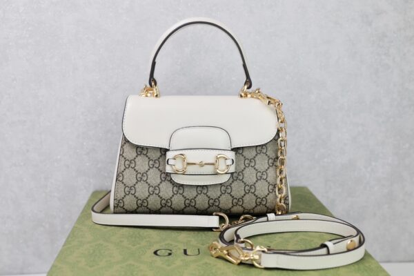 Gucci Gucci Horsebit 1955 Mini Tote Bag Model703848 Size 22*16*10.5cm