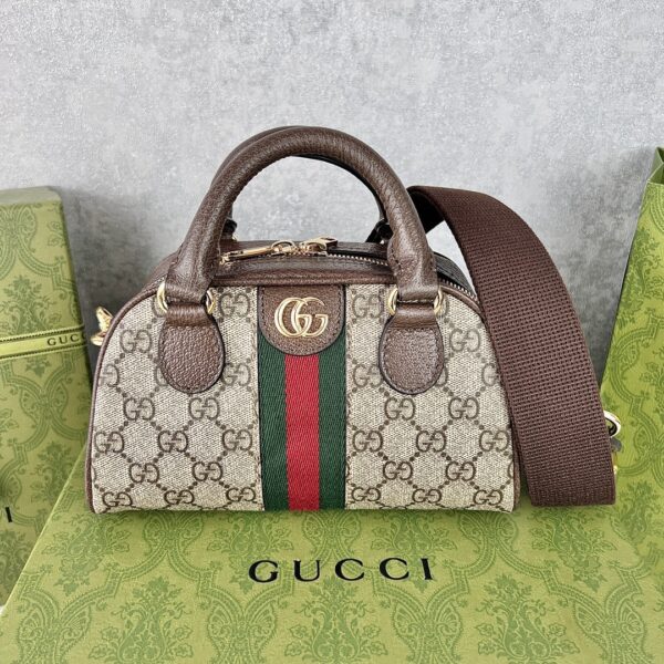 Gucci Ophidia super mini bag Model:724606 Size: 21×12×10cm