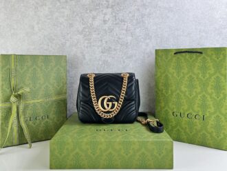Gucci 𝑮𝑮 𝑴𝒂𝒓𝒎𝒐𝒏𝒕 Fatty Fang Model:739682 Size:18*15*8CM