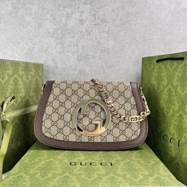 Gucci 𝐺𝑢𝑐𝑐𝑖 𝐵𝑙𝑜𝑛𝑑𝑖𝑒 series  Model: 699268 Size:28*16*4CM