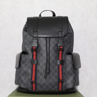 Gucci GG Black backpack Model: 495563 Size: 34*42*16cm