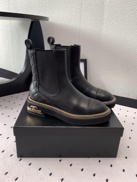 Chanel Leather boots