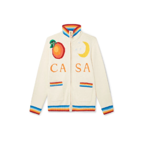Casablanca Paris Off-White Casa Club Jacket