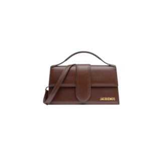 Jacquemus Le grand Bambino LES CLASSIQUES Crossbody flap bag - Brown