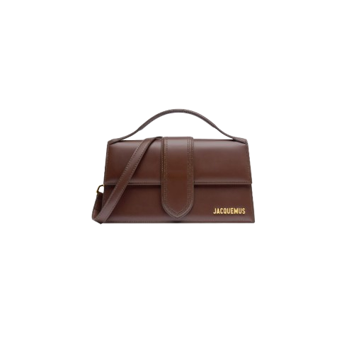 Jacquemus Le grand Bambino LES CLASSIQUES Crossbody flap bag - Brown