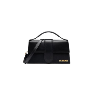 Jacquemus Le grand Bambino LES CLASSIQUES Handbag with adjustable crossbody strap - Black