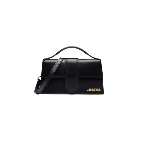 Jacquemus Le grand Bambino LES CLASSIQUES Handbag with adjustable crossbody strap - Black