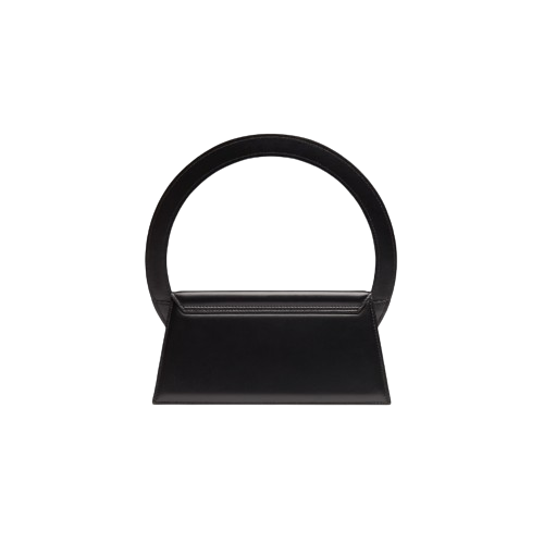 Jacquemus Le sac Rond LE RAPHIA Circle purse - Black - Image 3