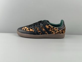 adidas Originals SAMBA OG Adidas training shoes comfortable non-slip wear-resistant low-top life casual shoes 2025 latest style horse hair brown