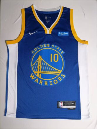 NBA Embroidery Version with Sponsorship Tag - Jimmy Butler Icon Edition City Edition Jersey, Nike NBA Golden State Warriors #10 Embroidered Jersey