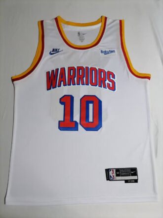 NBA Embroidery Version with Sponsorship Tag - Jimmy Butler Icon Edition 25th Season City Edition Jersey, Nike NBA Golden State Warriors #10 Embroidered Jersey