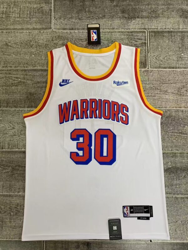 NBA Golden State Warriors Stephen Curry #30 Jersey (25th Season)