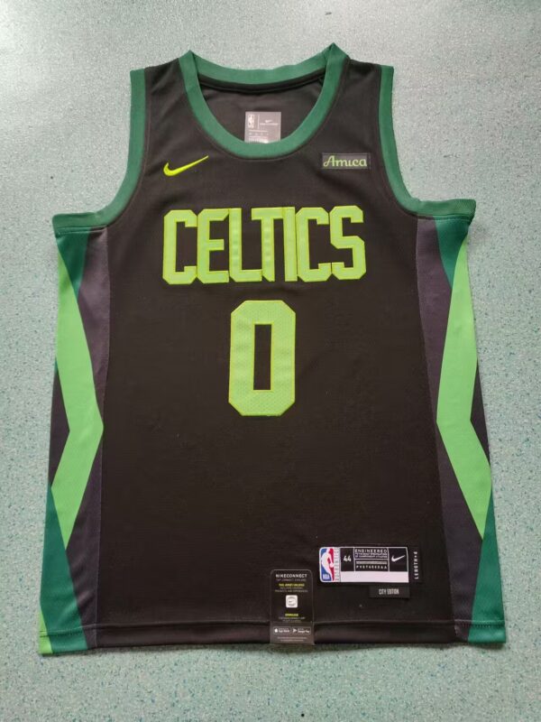 Nike NBA 25th Season Boston Celtics Tatum #0 Basketball Jersey
