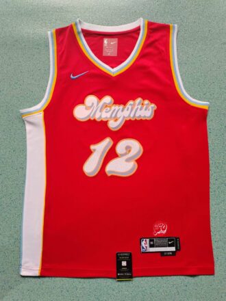 Nike NBA 25th Season Revival Jersey SW Fan Version - Memphis Grizzlies Morant #12