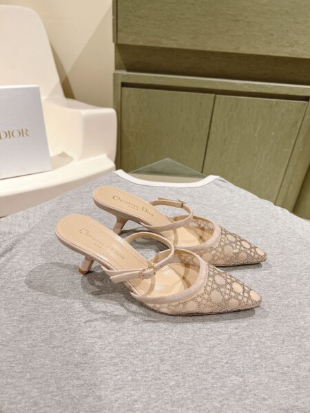 "DIOR" | Fairy-Tale Versatile Crystal Embellished Kitten Heel Shoes ❤️ Early Spring New Arrivals